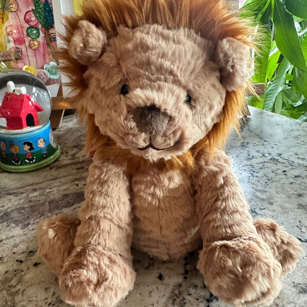 Jellycat Fuddlewuddle Lion Plush Stuffed Animal NWT